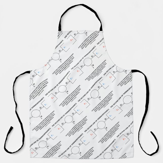 Second Law Of Thermodynamics Isolated System Apron (Front)