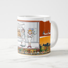 Second Opinion | Get Well Large Coffee Mug