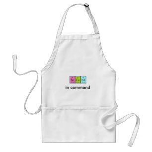 Second periodic table name apron