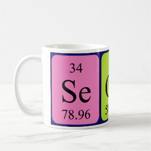 Second periodic table name mug