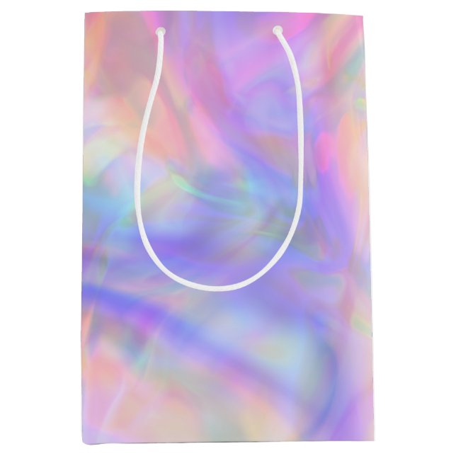 second sight - holo pastel : medium gift bag (Front)
