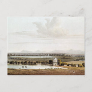 Second view looking north from the Pagoda Postcard