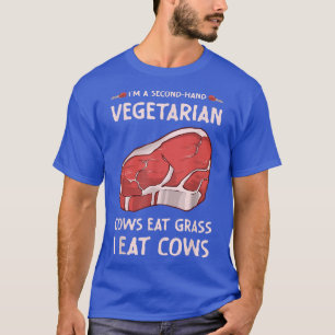 Secondhand Vegetarian Funny BBQ Grilling  1272 T-Shirt