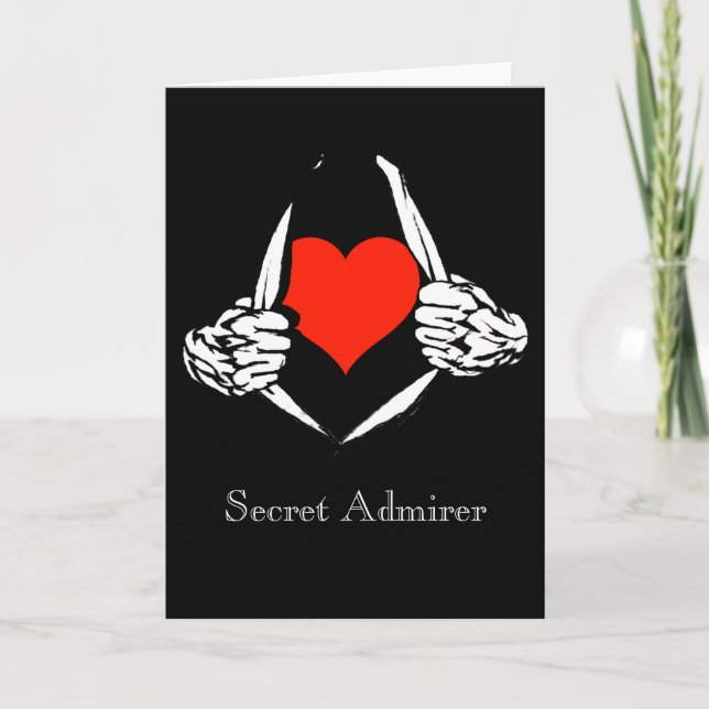 Secret Admirer Card (Front)