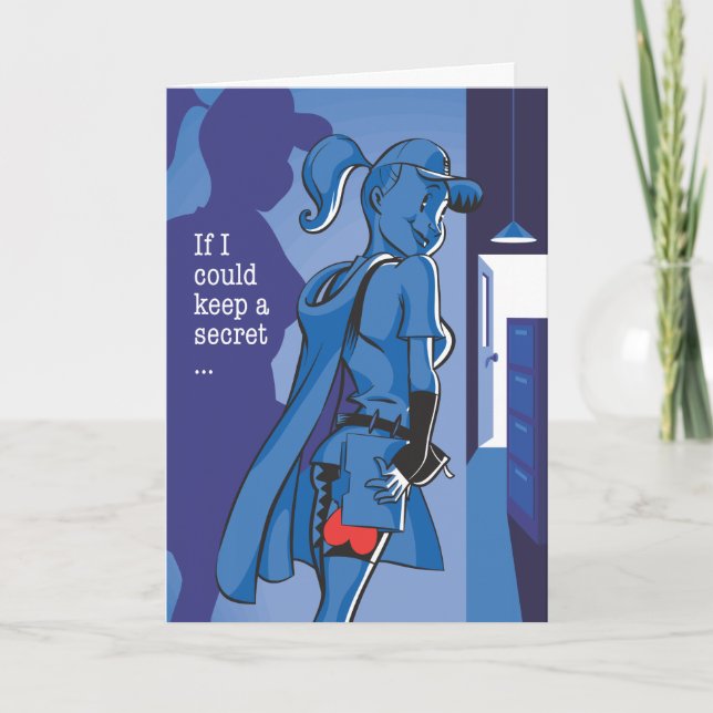 Secret Admirer Holiday Card (Front)