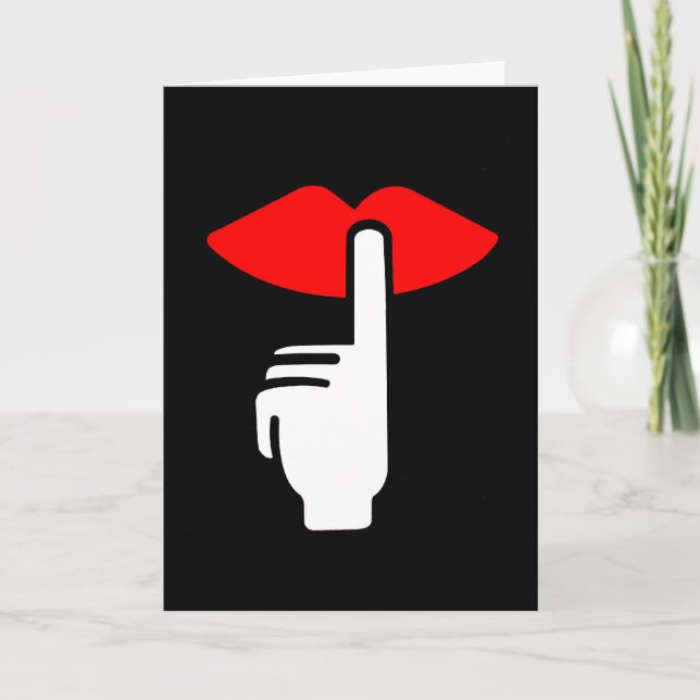 Secret Admirer Holiday Card (Front)