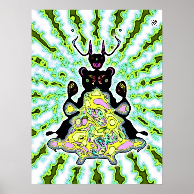 Secret anatomy of a space hamster v3 poster (Front)