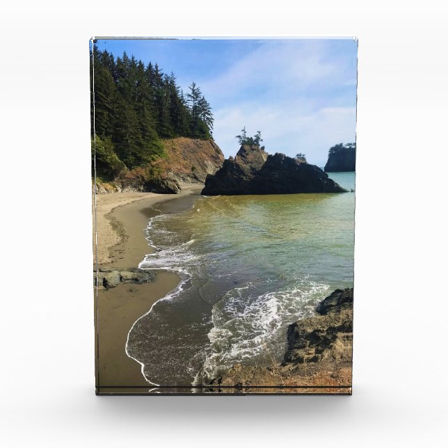 Secret Beach, Samuel H. Boardman, Oregon Photo Block (Front)