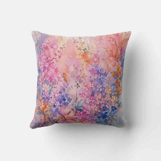 Secret Blossom Symphony Cushion (Back)