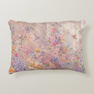 Secret Blossom Symphony Decorative Cushion