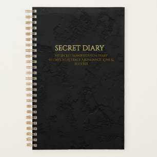 Secret Diary My Secret Manifestation Diary 90 Day Planner