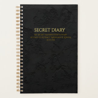 Secret Diary My Secret Manifestation Diary 90 Day Planner