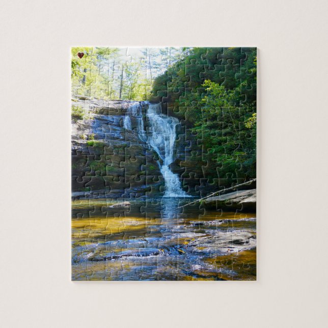 Secret Falls North Carolina Jigsaw Puzzle (Vertical)