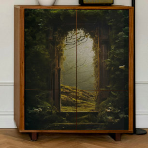 Secret Forest Doorway Decoupage Tissue Paper