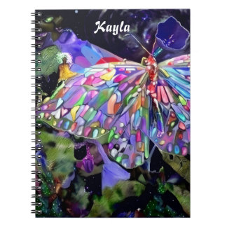 Secret Garden Butterfly  Notebook