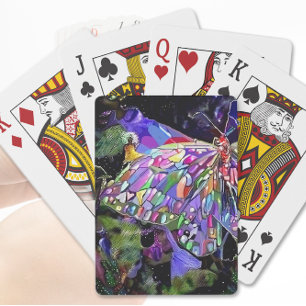 Secret Garden Butterfly Playing Cards
