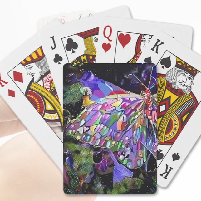 Secret Garden Butterfly Playing Cards (Creator Uploaded)
