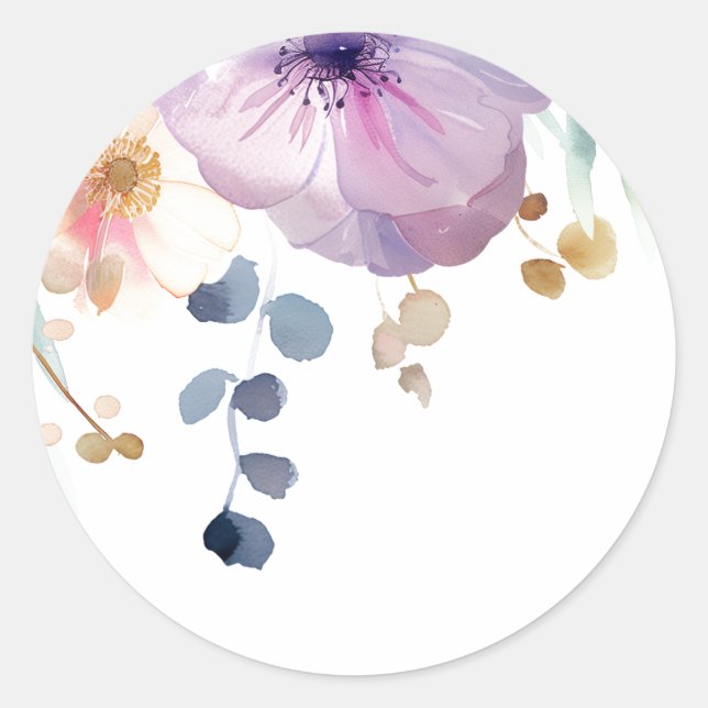 Secret Garden Classic Round Sticker (Front)