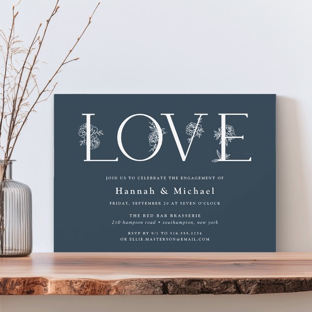 Secret Garden Engagement Party Invitation (Creator Uploaded)