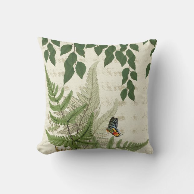 Secret Garden Garden Vignette Outdoor Pillow 16x16 (Front)