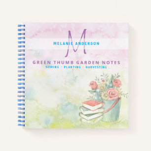 Secret Garden Potted Plant Gardeners Journal