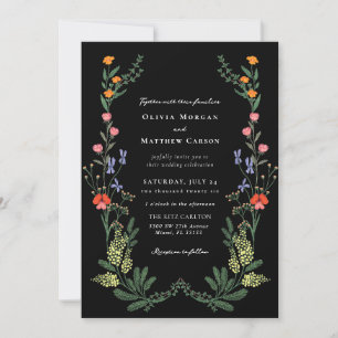 Secret Garden Wedding Invitation