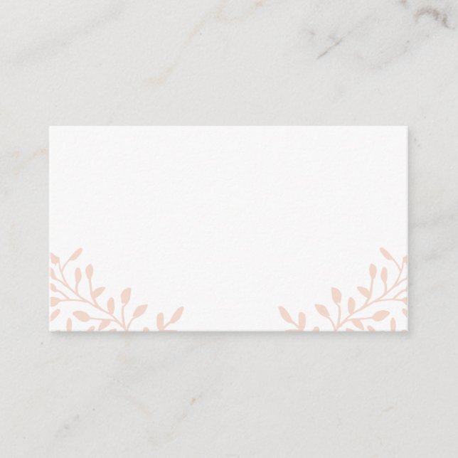 Secret Garden Wedding Place Cards 100 pk (Front)