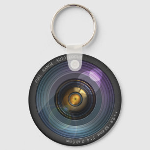 Secret hidden camera lens illusion key ring
