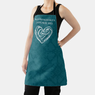 Secret Ingredient Always More Pasta Funny Foodie Apron