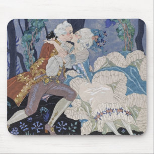 Secret Kiss, illustration for 'Fetes Galantes' by Mouse Pad
