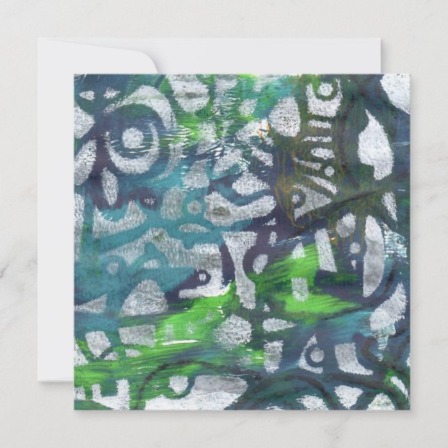 Secret Language of the Pond gelprint (Front)