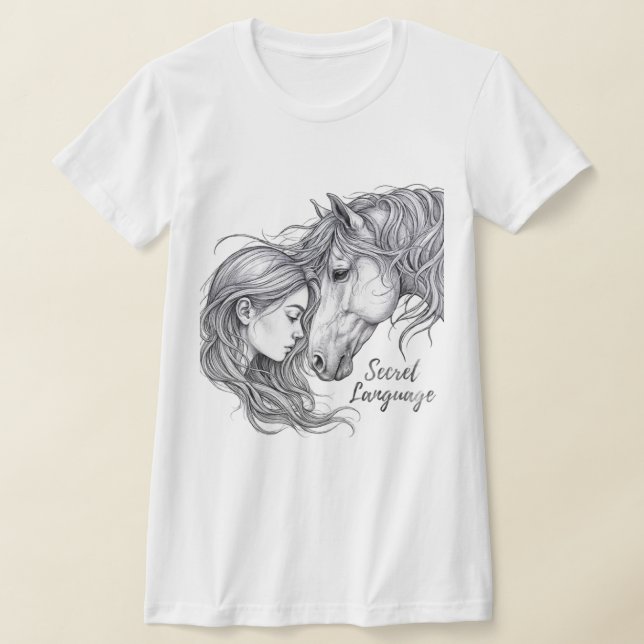 Secret Language: Whisper in the Mane T-Shirt (Laydown)