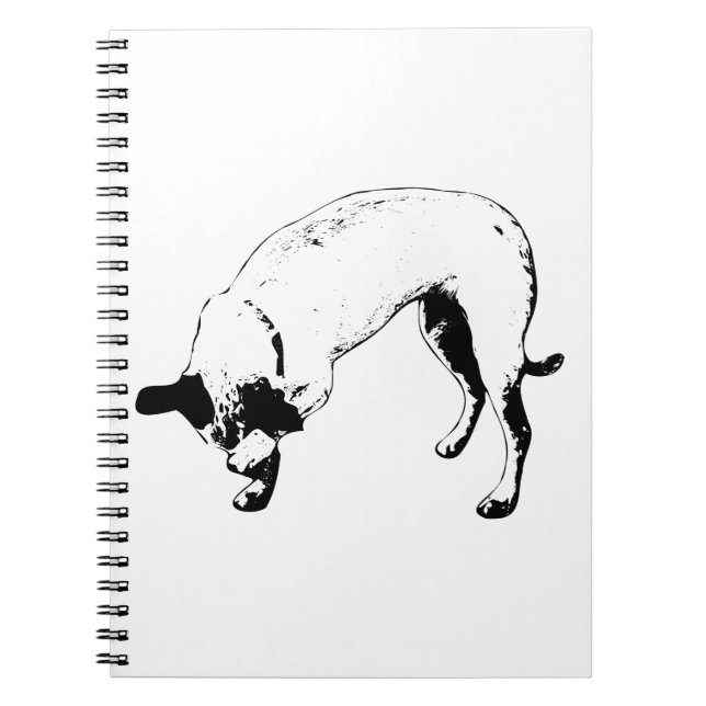 Secret List, Shy Paw Notebook (Front)