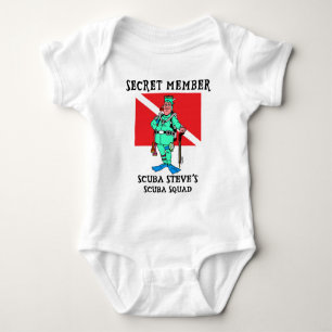 Secret Member SCUBA Steve Baby Bodysuit