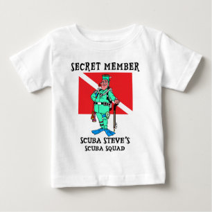 Secret Member SCUBA Steve Baby T-Shirt