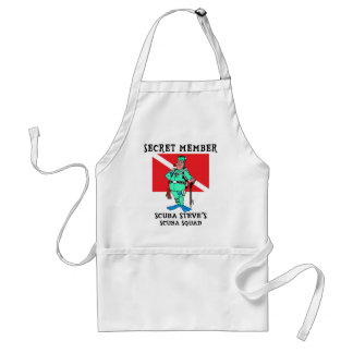 Secret Member SCUBA Steve Standard Apron