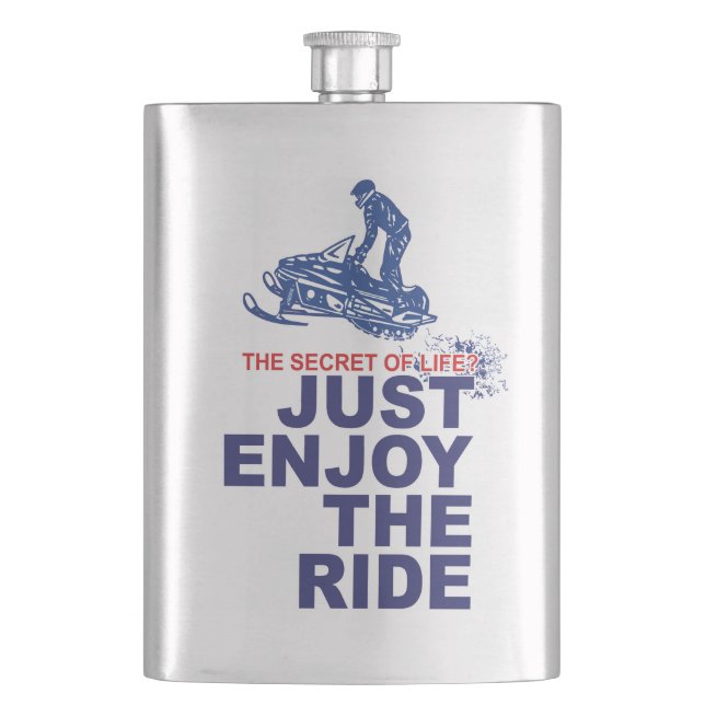 Secret-Of-Life Hip Flask (Front)