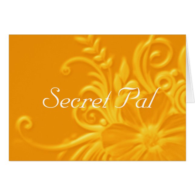 Secret Pal note (Front Horizontal)