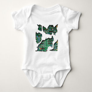 Secret Robot Baby Bodysuit