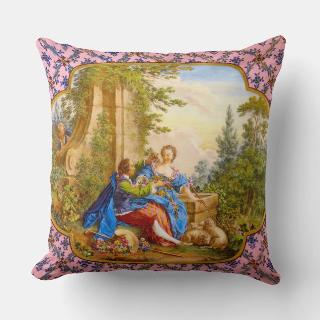 Secret Romance Baroque Cushion (Front)