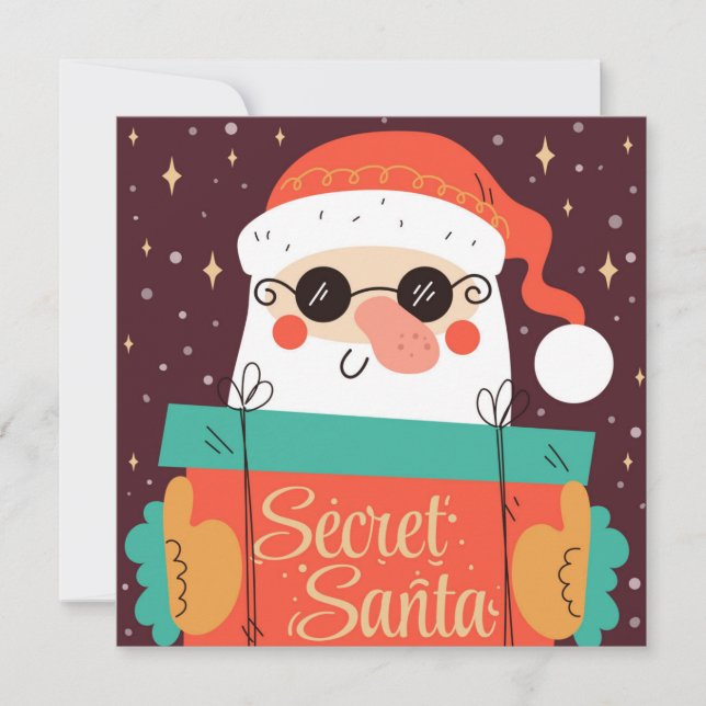Secret Santa Christmas Card (Front)