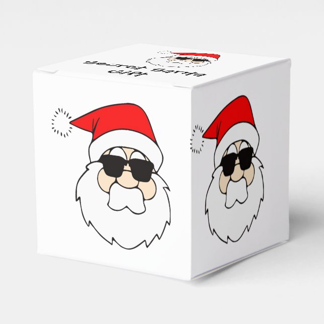Secret Santa Gift Box (Front Side)