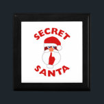 Secret Santa Gift Box<br><div class="desc">Need a gift for a Secret Santa? Why not actually give a Secret Santa! Fun Santa design.</div>