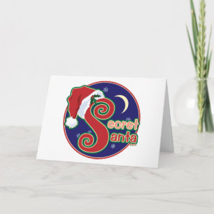 Secret Santa Holiday Card
