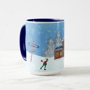 Secret Santa North Pole Mug