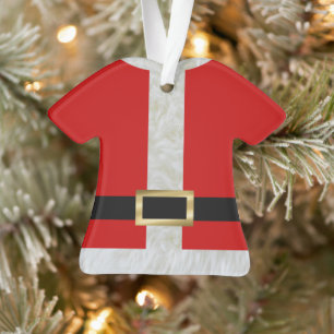 Secret Santa Suit Personalised  Ornament