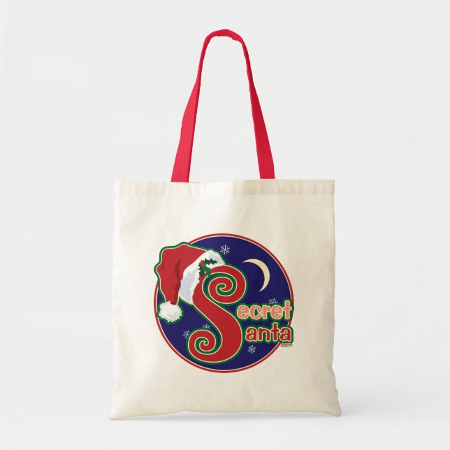 Secret Santa Tote Bag (Front)