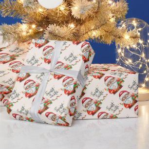 Secret Santa Wrapping Paper