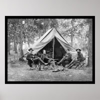Secret Service Officers at Brandy Station, VA 1864