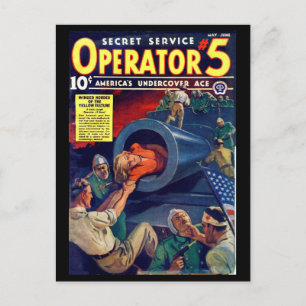 Secret Service Operator 5 - May-Jun 1939a_Pulp Art Postcard